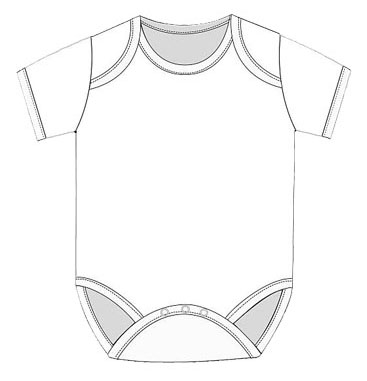Short Sleeve "Little Brother" Printed Bodysuit